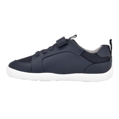 Levison Navy Trainer | Kids Barefoot Shoes | Inside