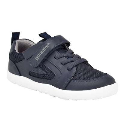 Levison Navy Trainer | Kids Barefoot Shoes | Main