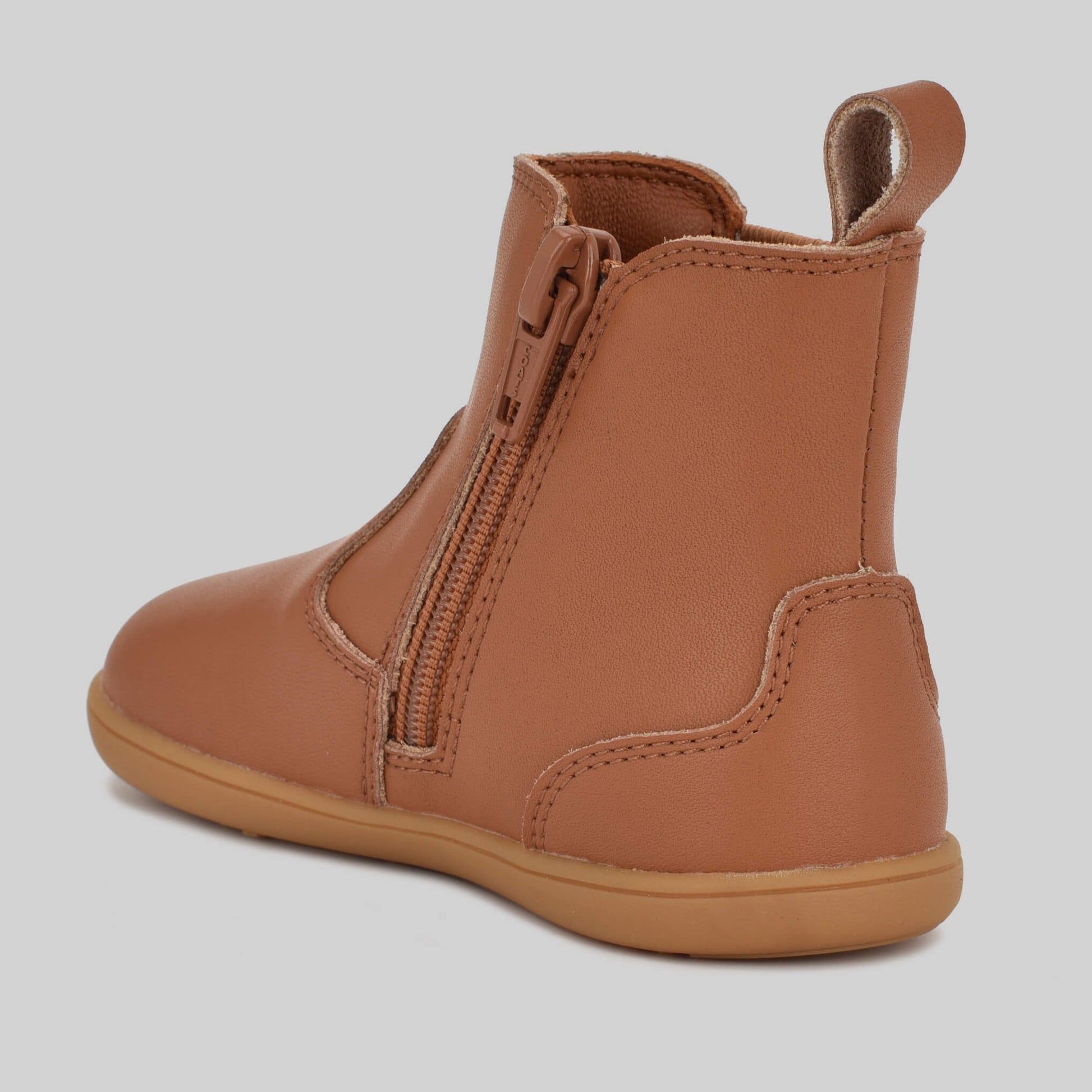 BGreater Anning All Tan Toddler Boot - Back Angled