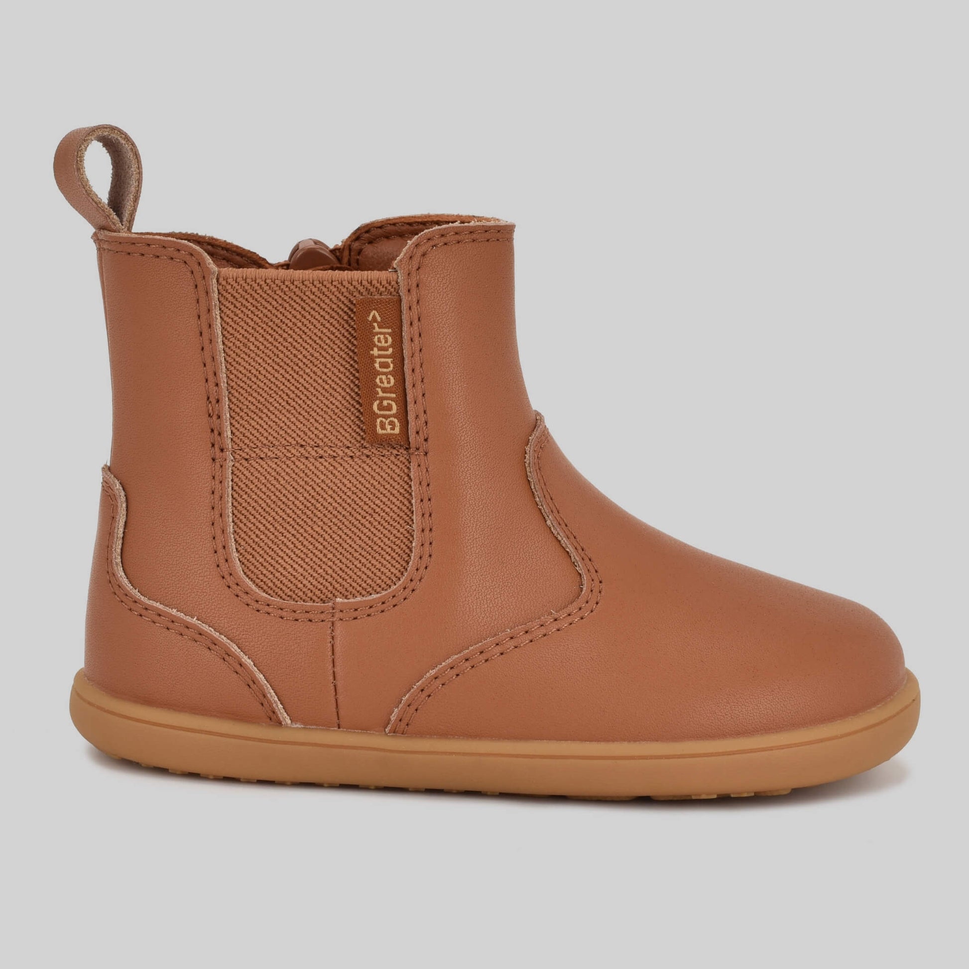 BGreater Anning All Tan Toddler Boot - Outside