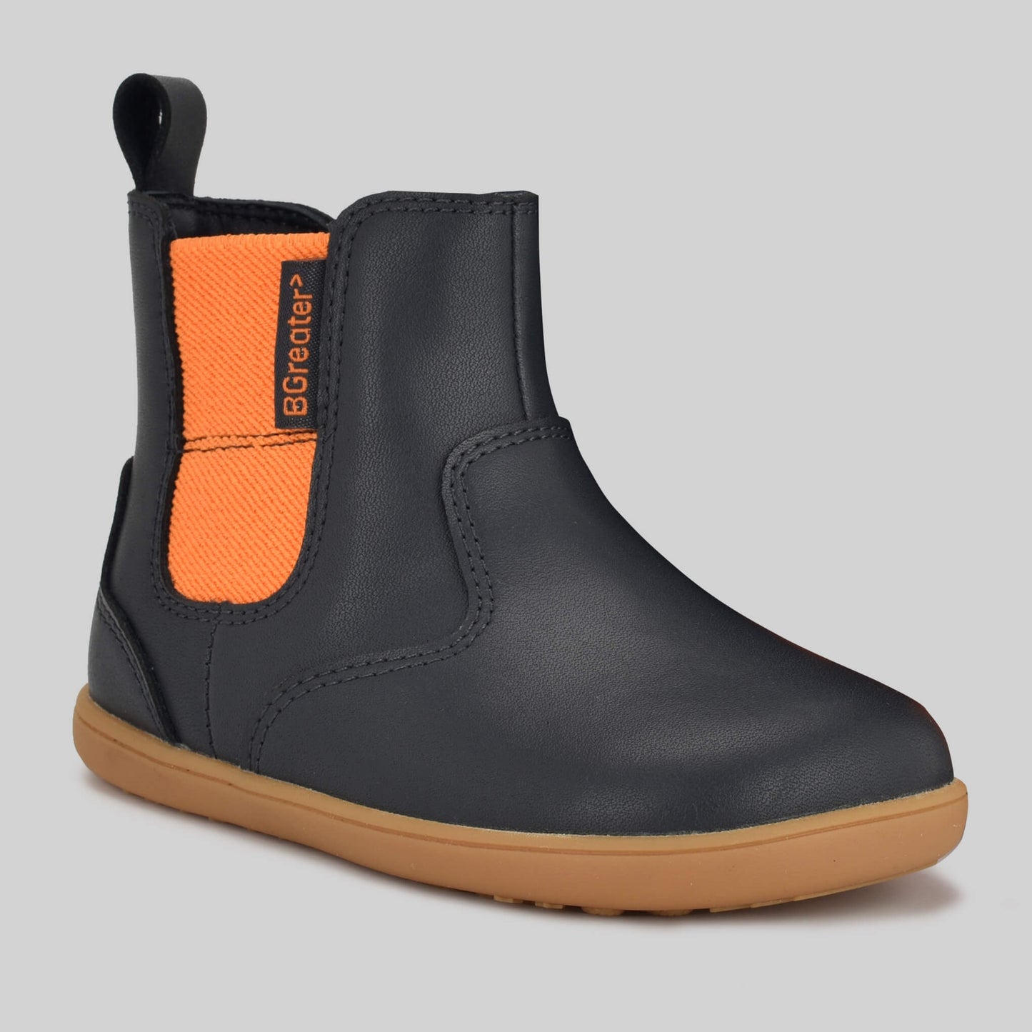 BGreater Anning Navy Orange Toddler Boot - Front Angled