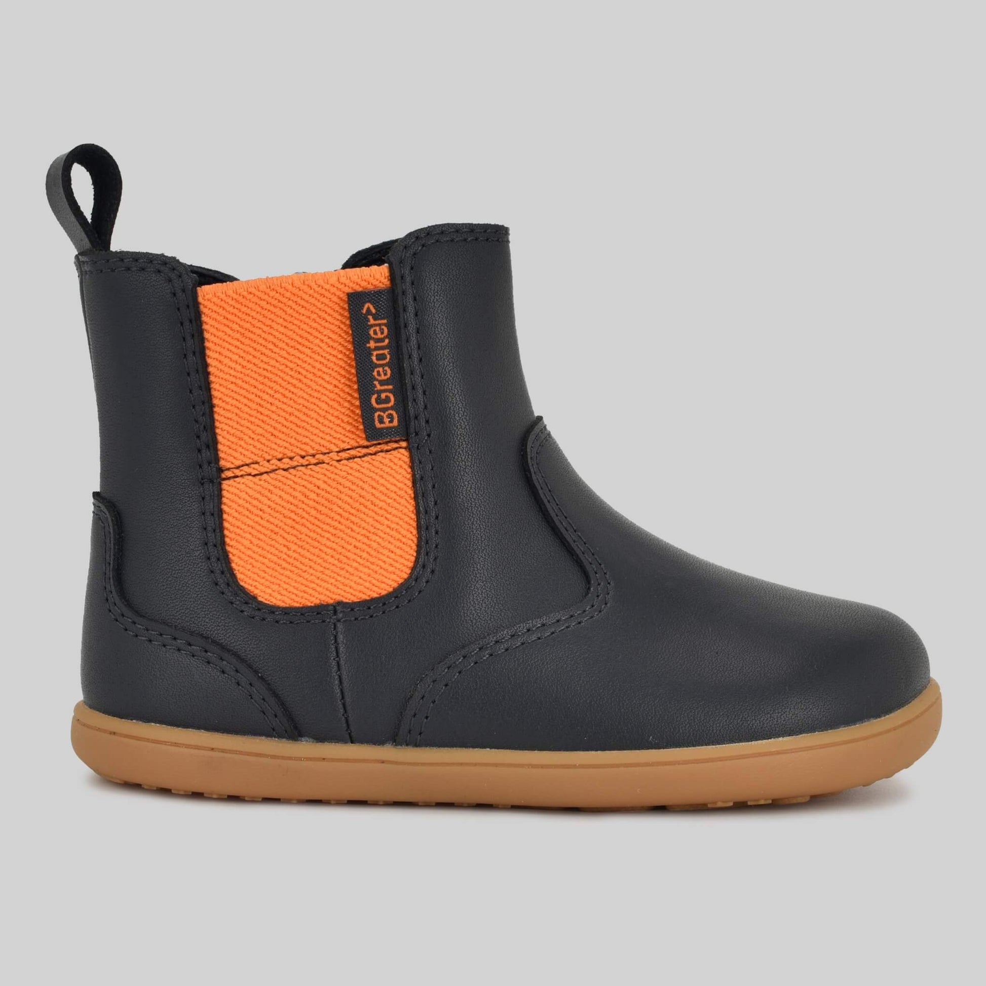 BGreater Anning Navy Orange Toddler Boot - Outside