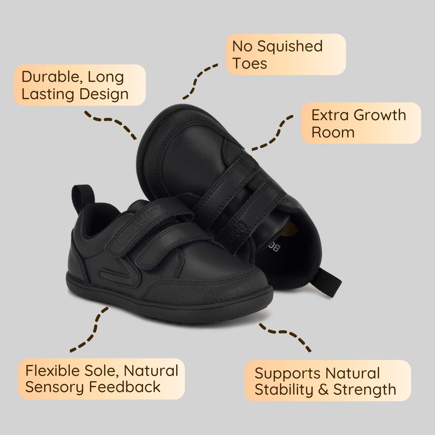 BGreater Edison Toddler Trainer - Black Features