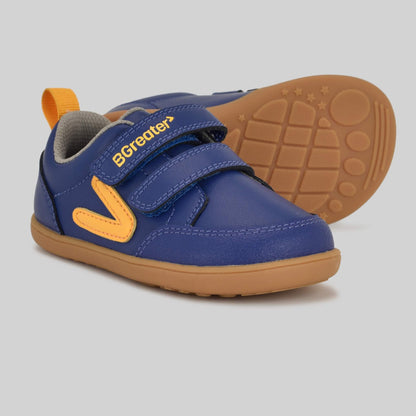 BGreater Edison Toddler Trainer - Royal Blue Pair Sole