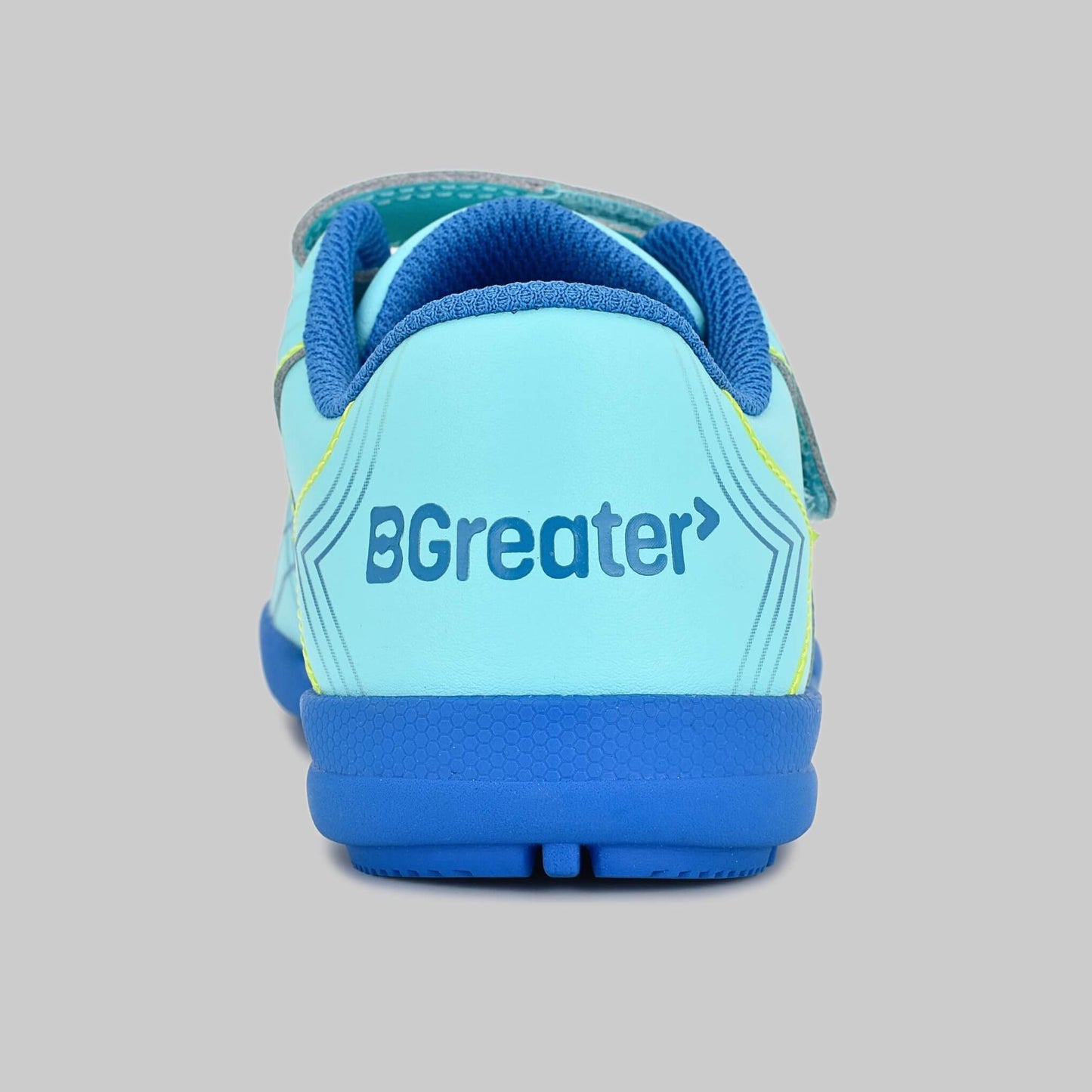 Kids Astro Turf Trainer in Blue - Back