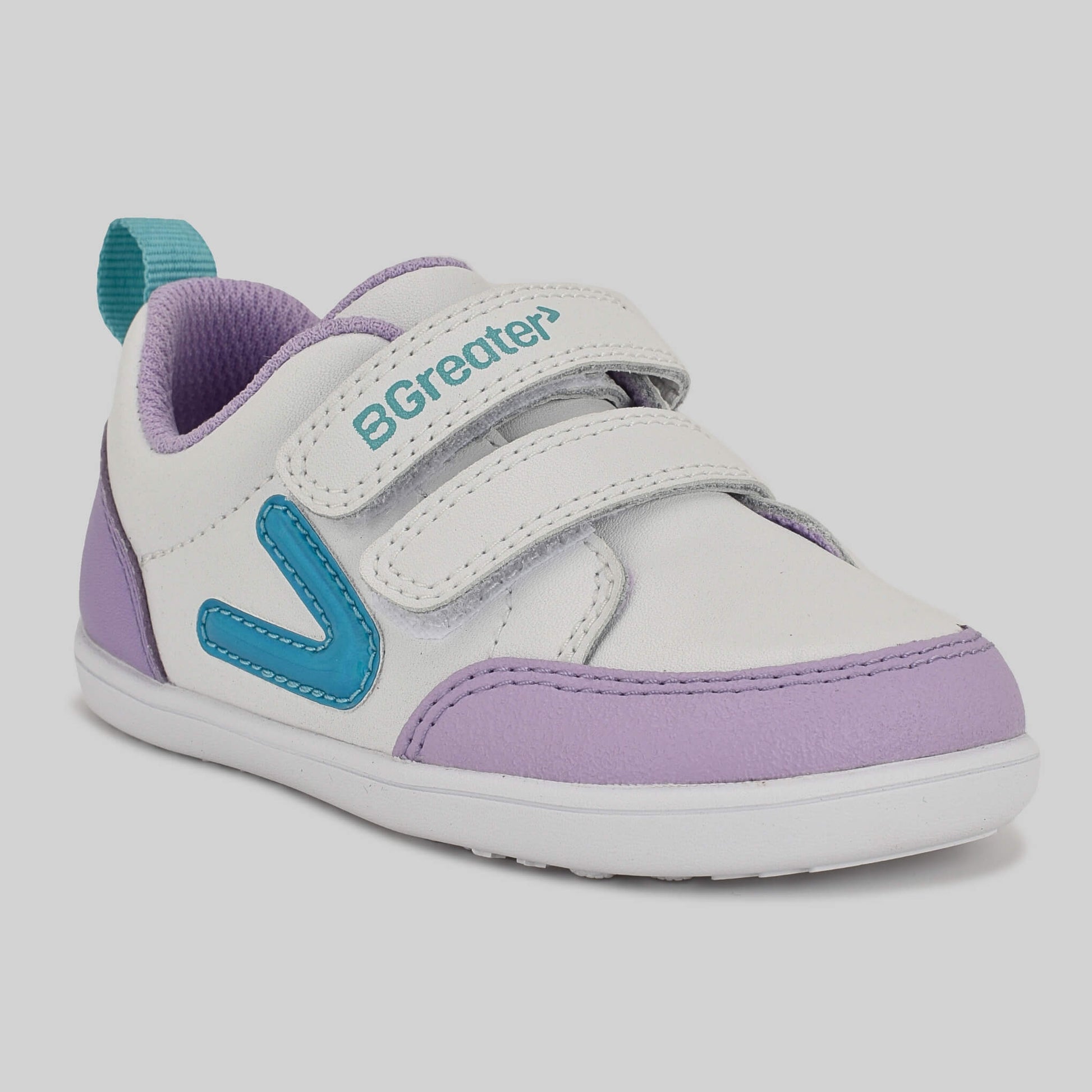 Toddler Purple White Barefoot Trainer - Main