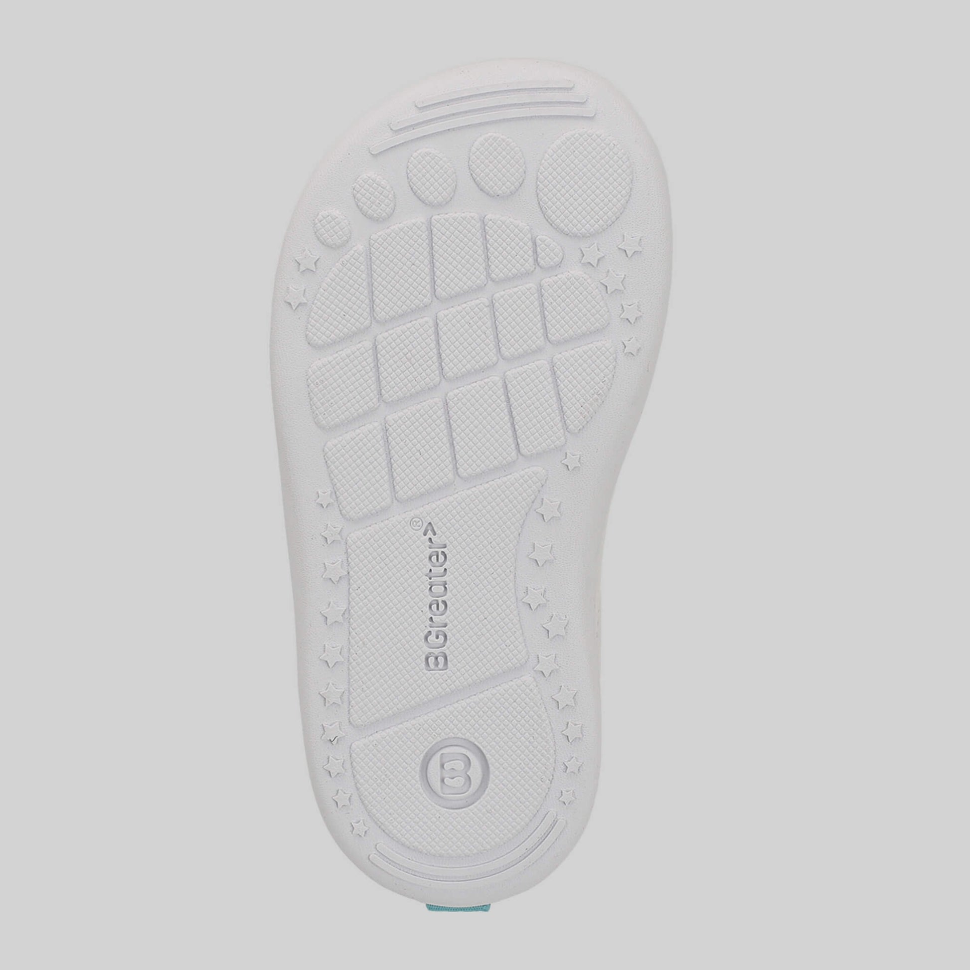 Toddler Purple White Barefoot Trainer - Sole