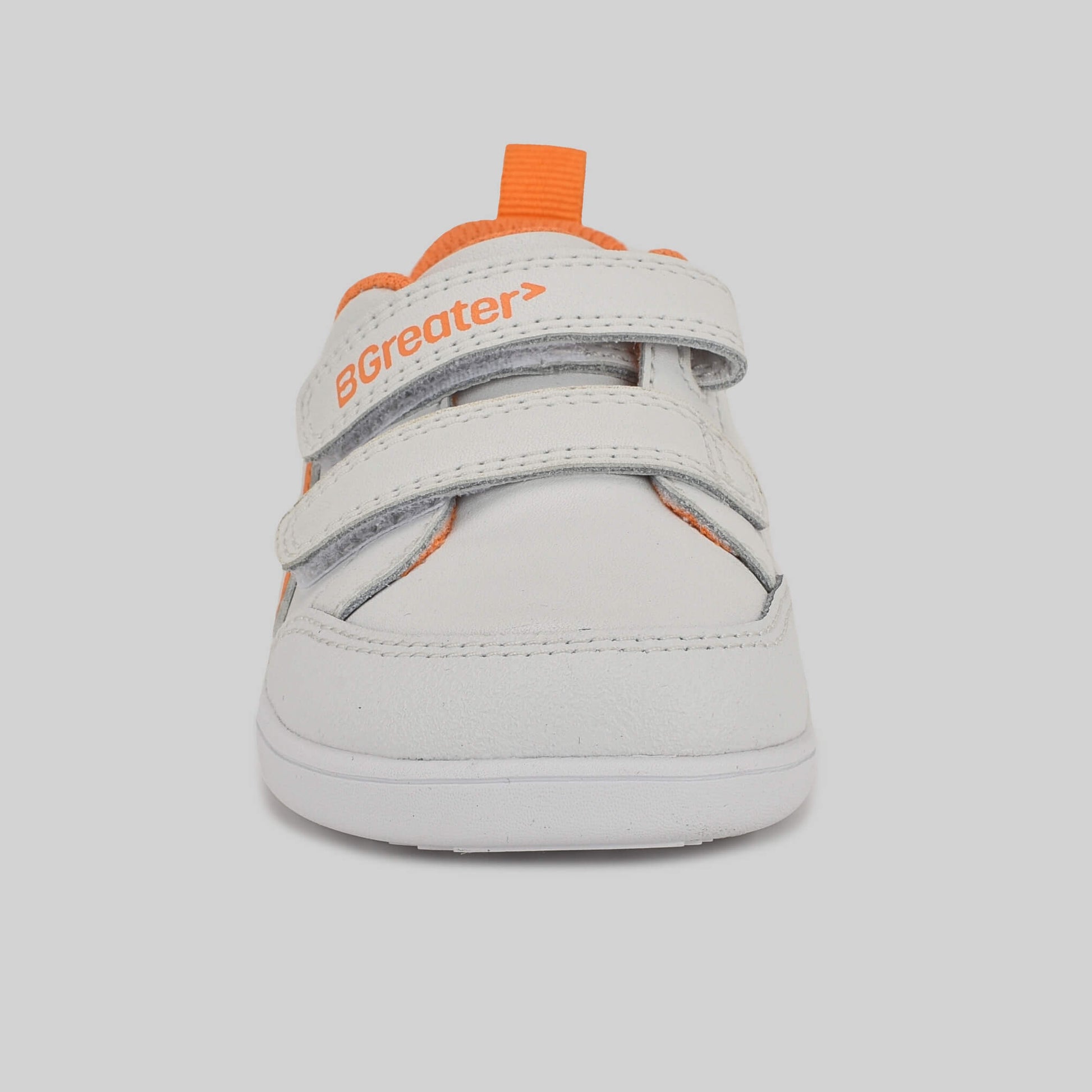 Toddler White Barefoot Trainer - Front