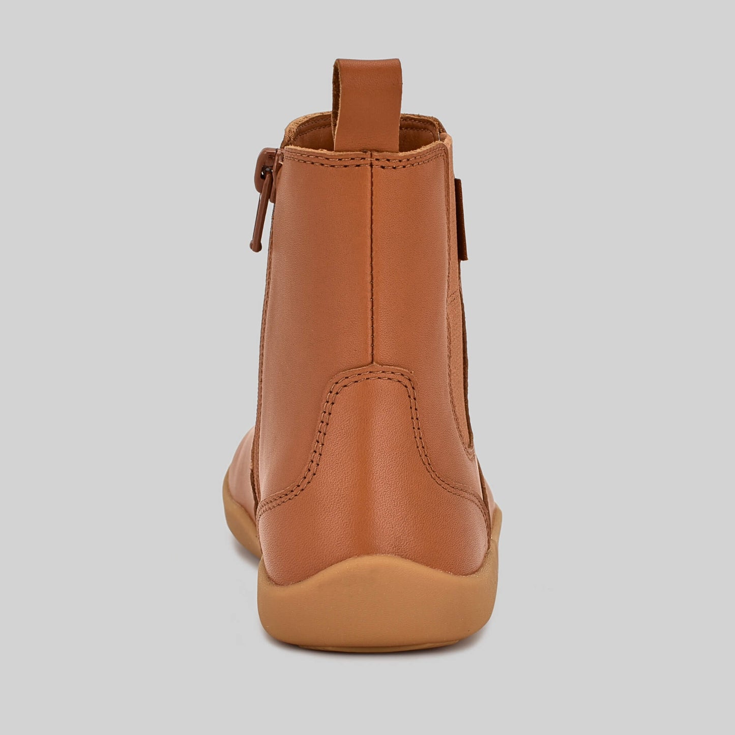 Girls Chelsea Boot in Tan - Back