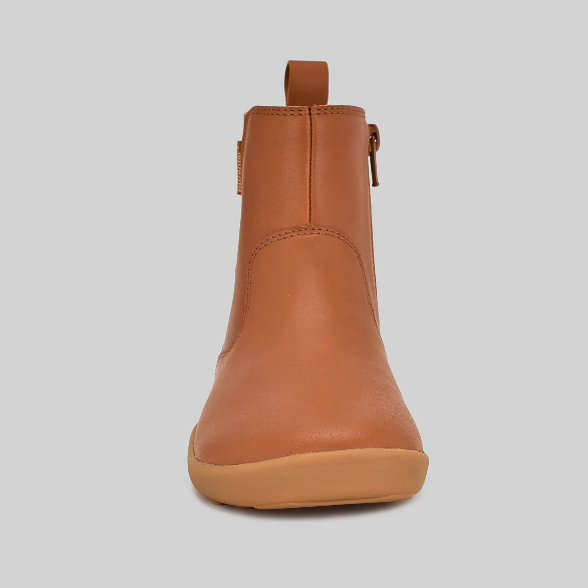 Girls Chelsea Boot in Tan - Front