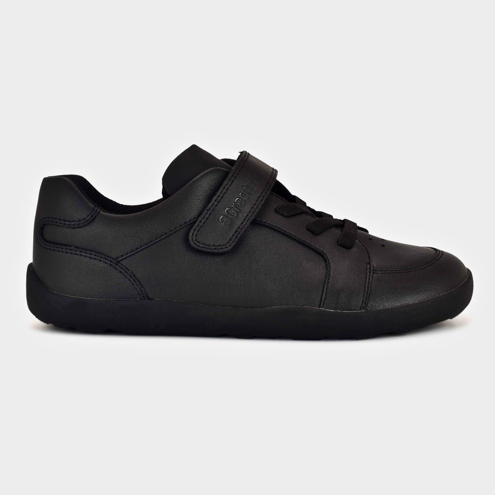 Henson School Shoe Black Outside