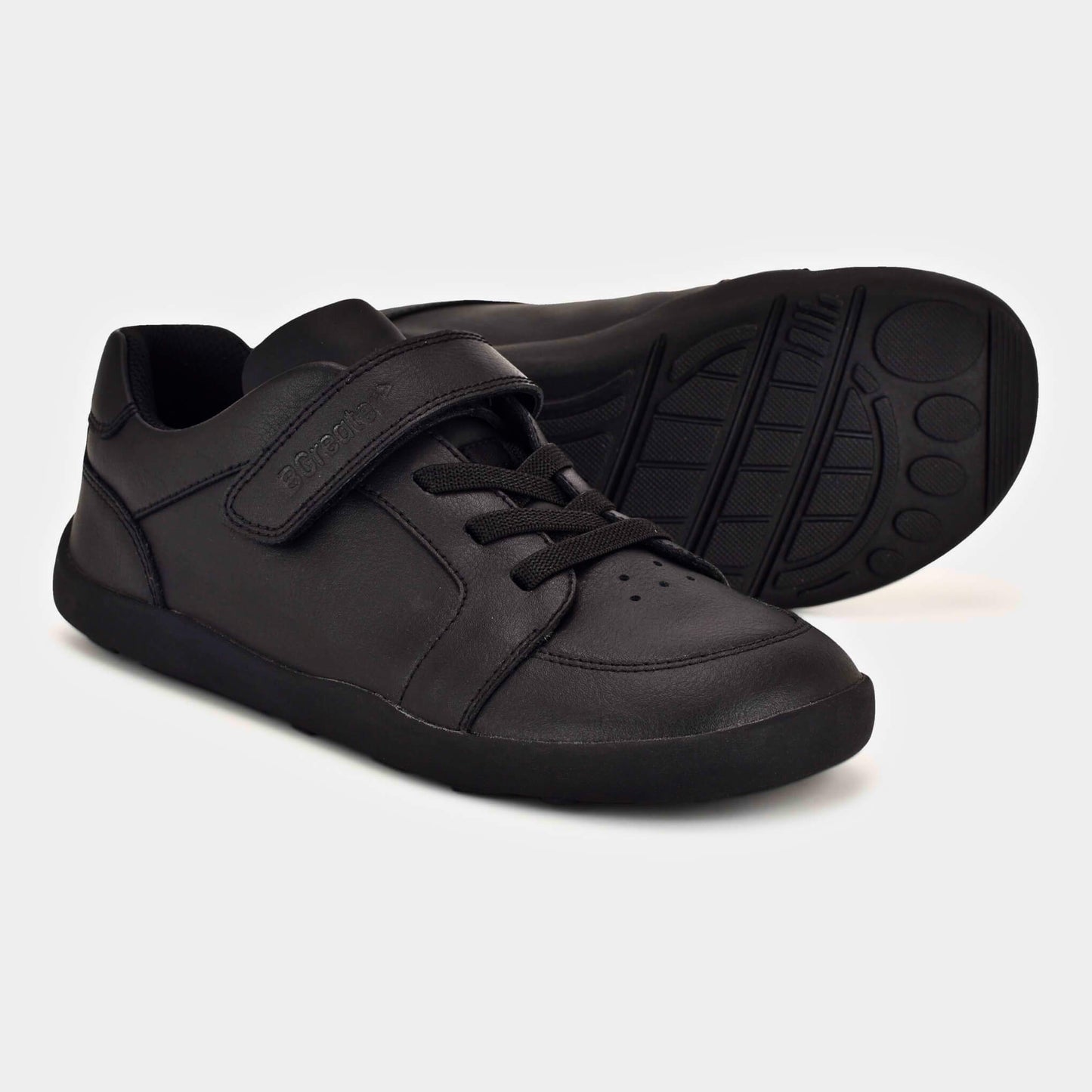 Henson School Shoe Black Pair