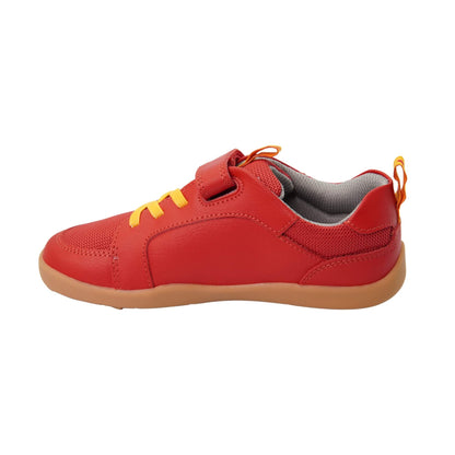 Kids Girls & Boys Red Levison Barefoot Trainer | Side