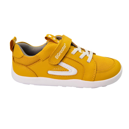 Kids Girls & Boys Yellow Levison Barefoot Trainer | Main photo