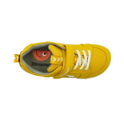 Kids Girls & Boys Yellow Levison Barefoot Trainer | Top