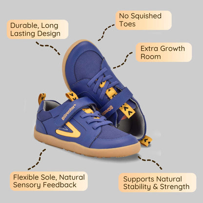 BGreater Levison Blue Kids Barefoot Trainer Benefits Image