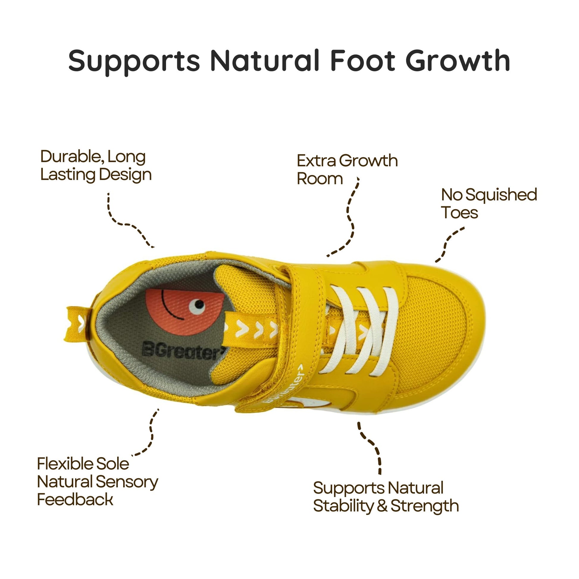 BGreater Levison Kids Barefoot Trainer Benefits Image