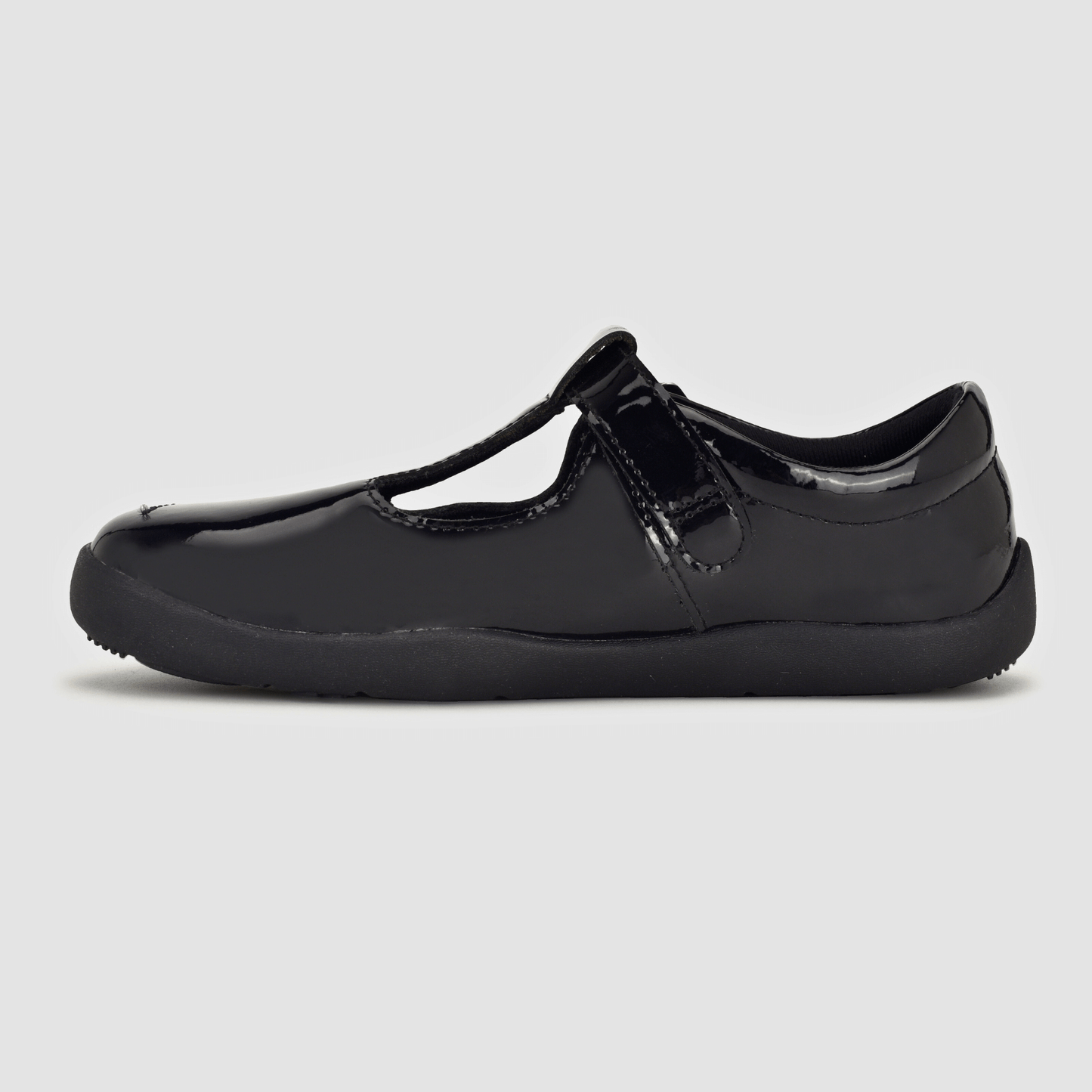 Marie Black Barefoot School Shoe Inside