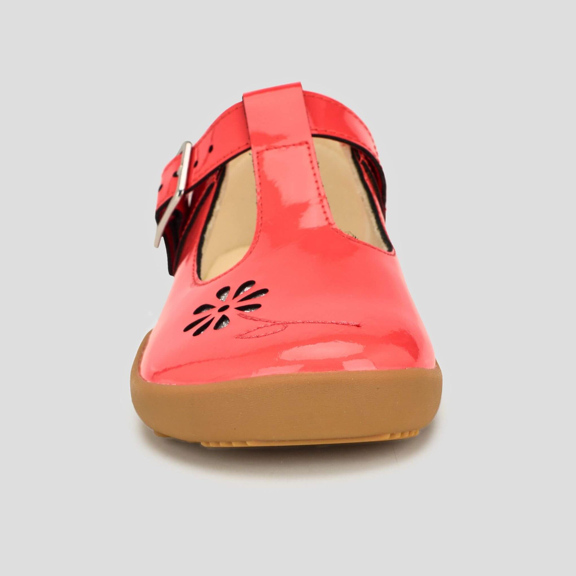 Marie School Shoe Red Front