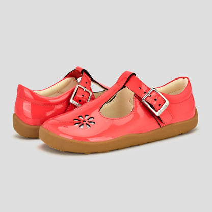 Marie School Shoe Red Pair