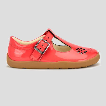 Marie School Shoe Red Outside