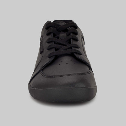 Black Kids School Shoe - Front