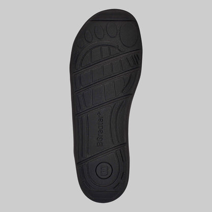 Black Kids School Shoe - Sole