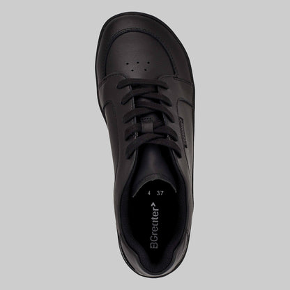 Black Kids School Shoe - Top