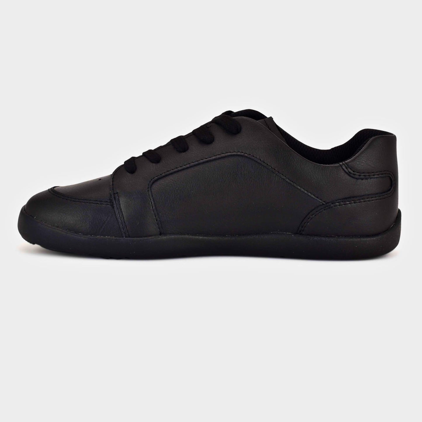 Nims School Shoes Black Trainers Inside