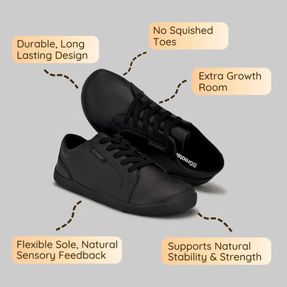 BGreater Nims Barefoot School Shoe Benefits Image