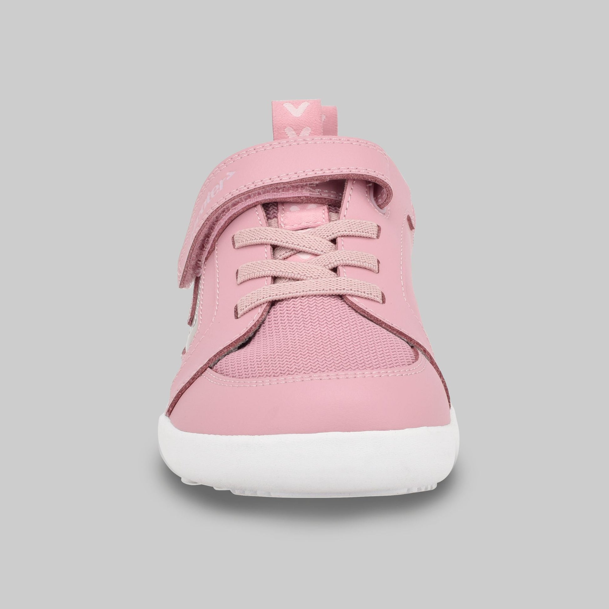 Girls Levison Pink Trainer | Kids Barefoot Shoes | Front