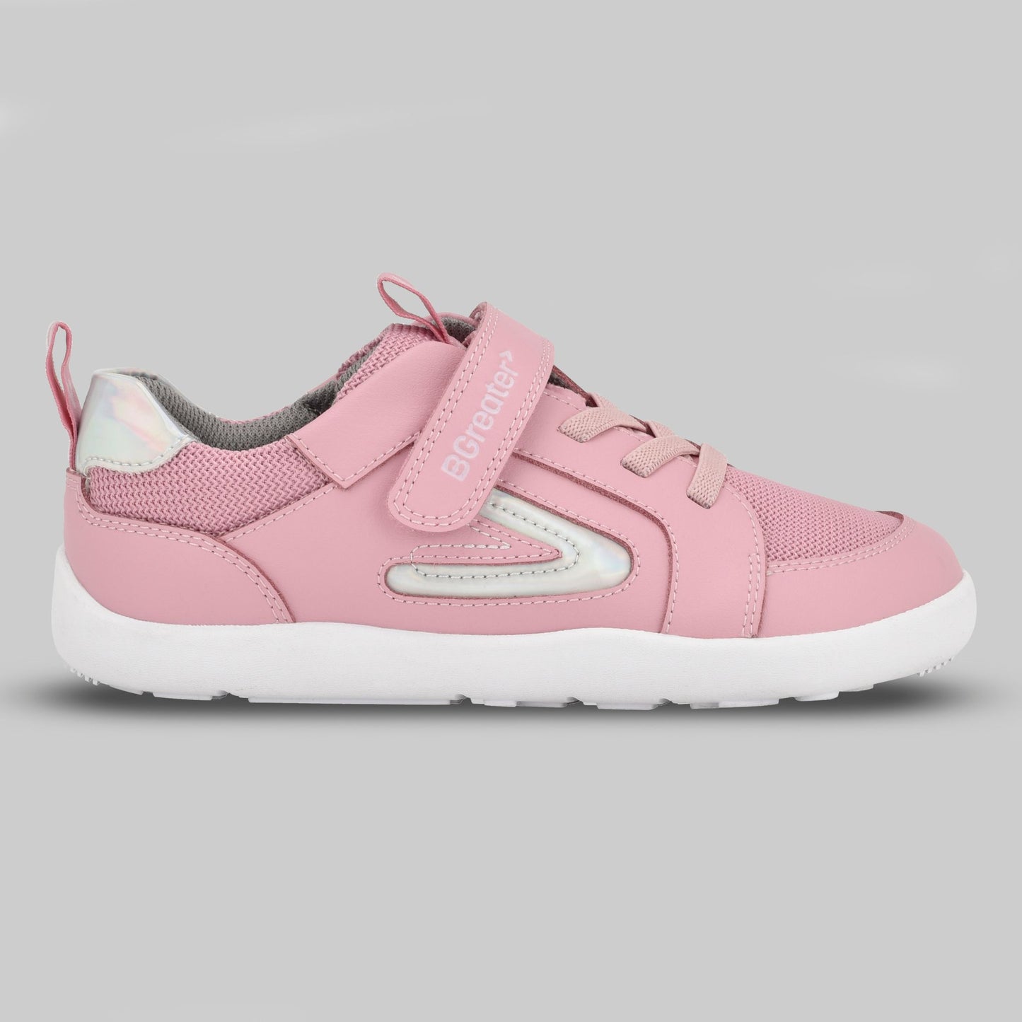 Girls Levison Pink Trainer | Kids Barefoot Shoes | Outside