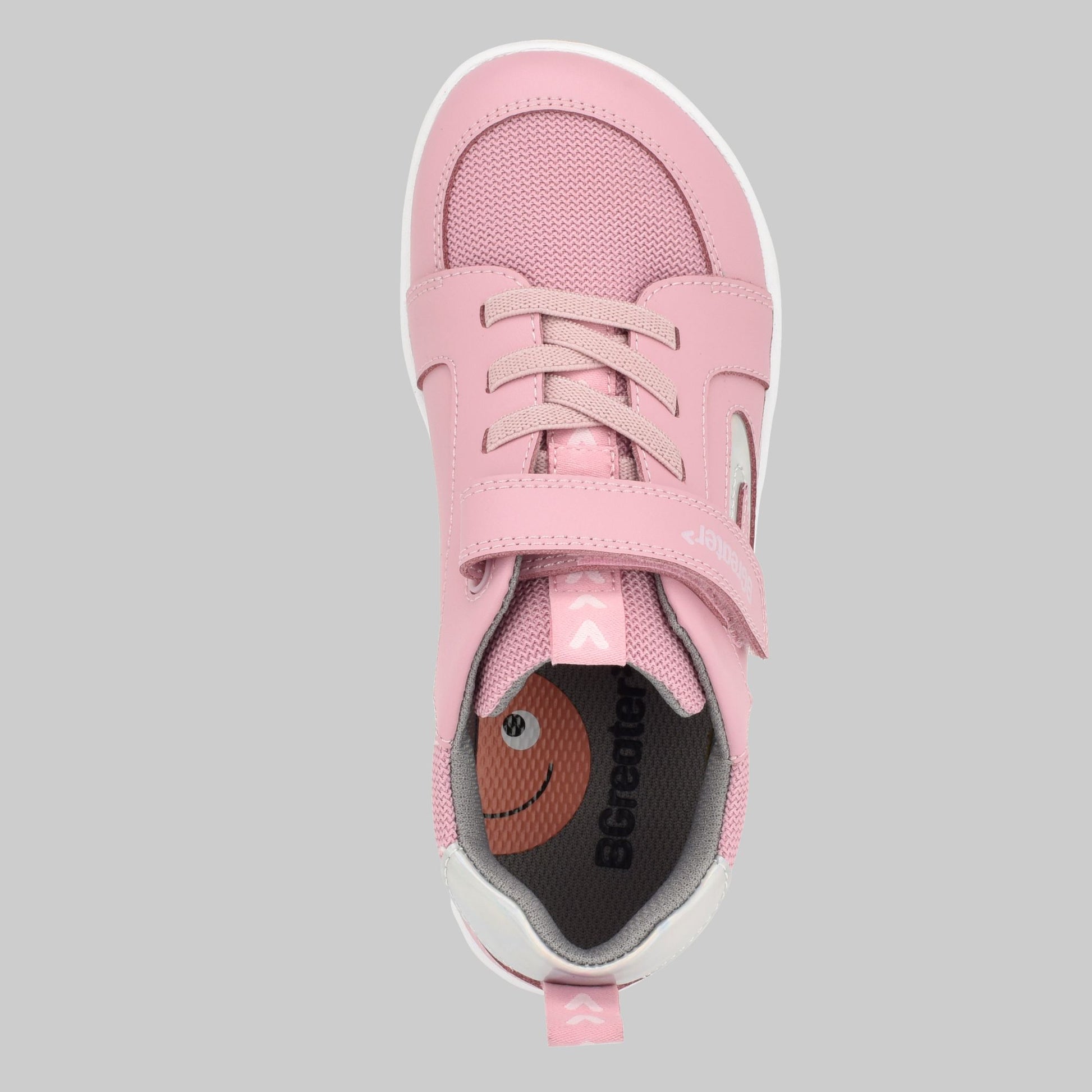 Girls Levison Pink Trainer | Kids Barefoot Shoes | Top