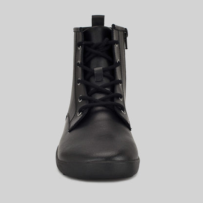 Black Girls Laced Boot Front