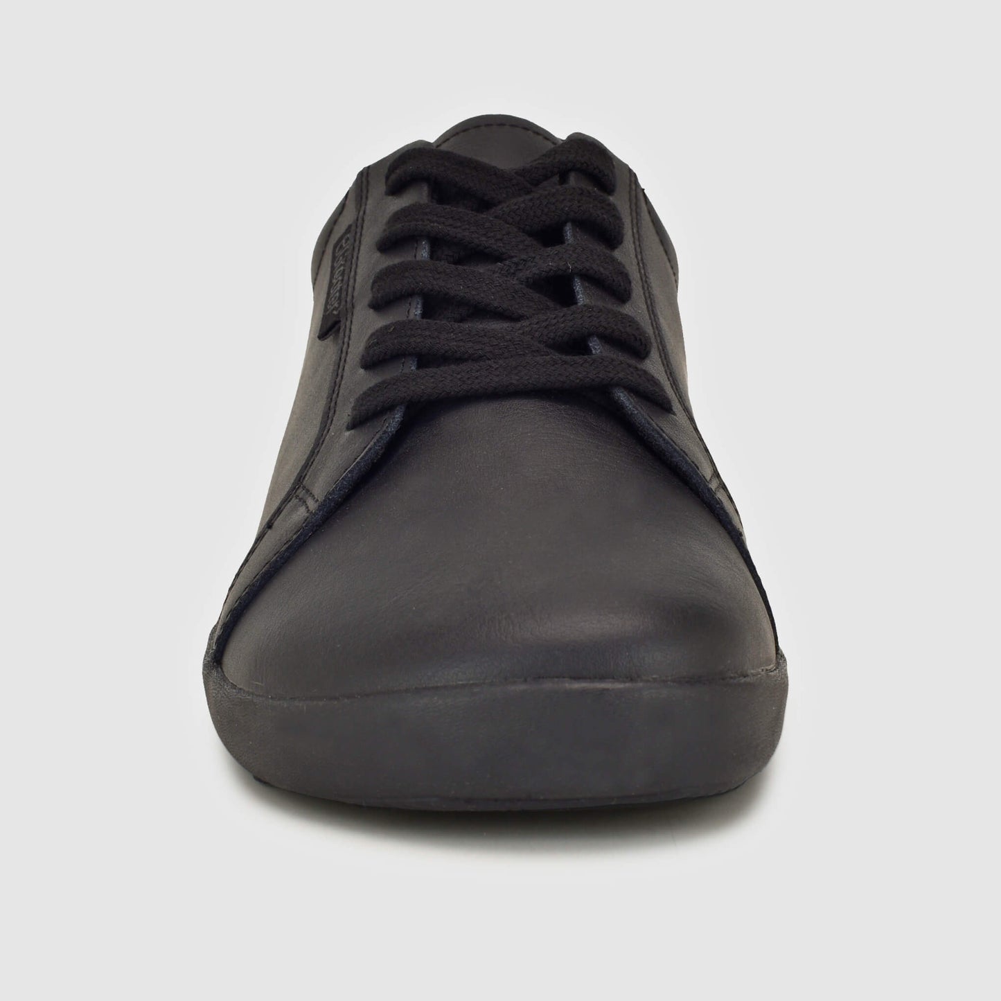 The Edgley Black Barefoot Trainers Front