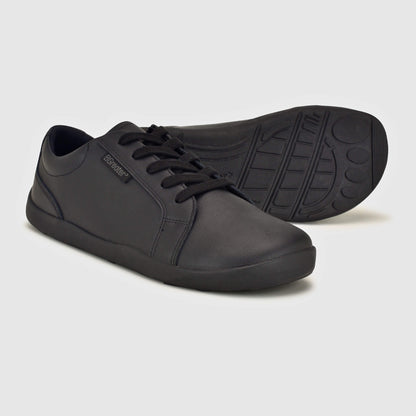 The Edgley Black Barefoot Trainers Side