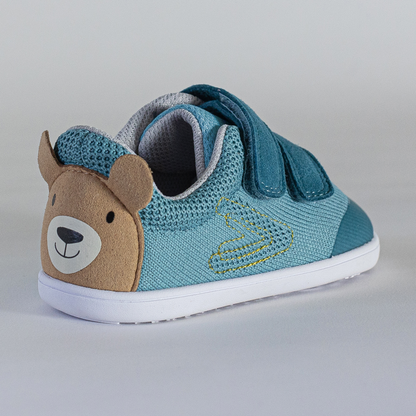 Alden Teal Toddler Trainer | Kids Barefoot Shoes | Main