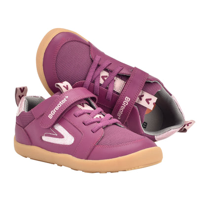 Girls Levison Trainer - Berry | Barefoot Shoes | Pair Top