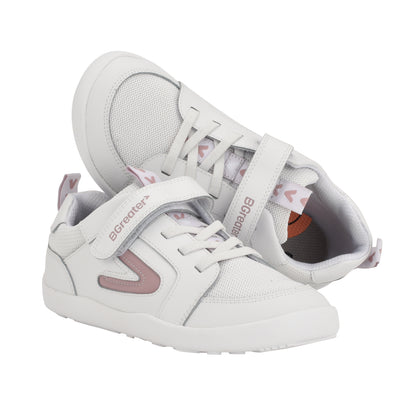 Levison Trainer - White / Vintage Pink