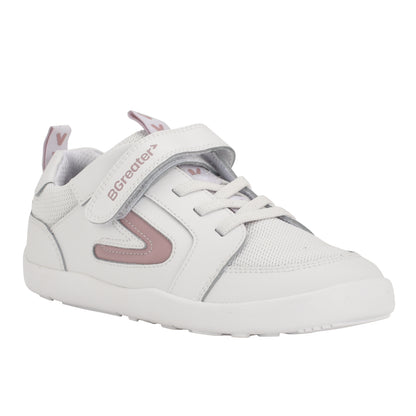 Levison Trainer - White / Vintage Pink